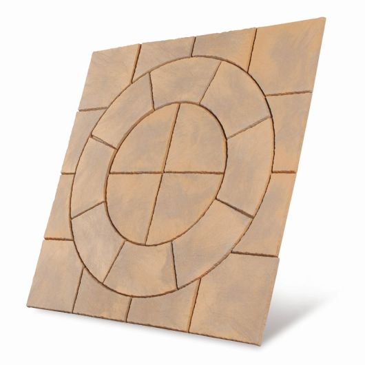 Bowland Stone Chalice Circle Kit 3.24m² - Honey Brown